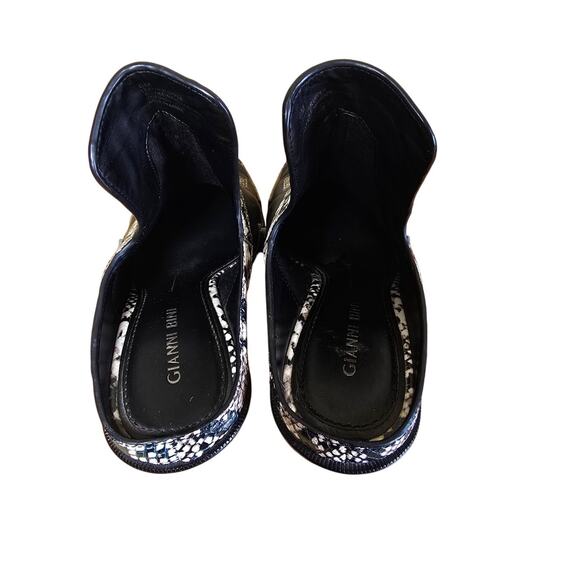 Gianni Bini Maerren Western Snake Print Capped Toe, ankle booties size 6 M - Picture 5 of 8